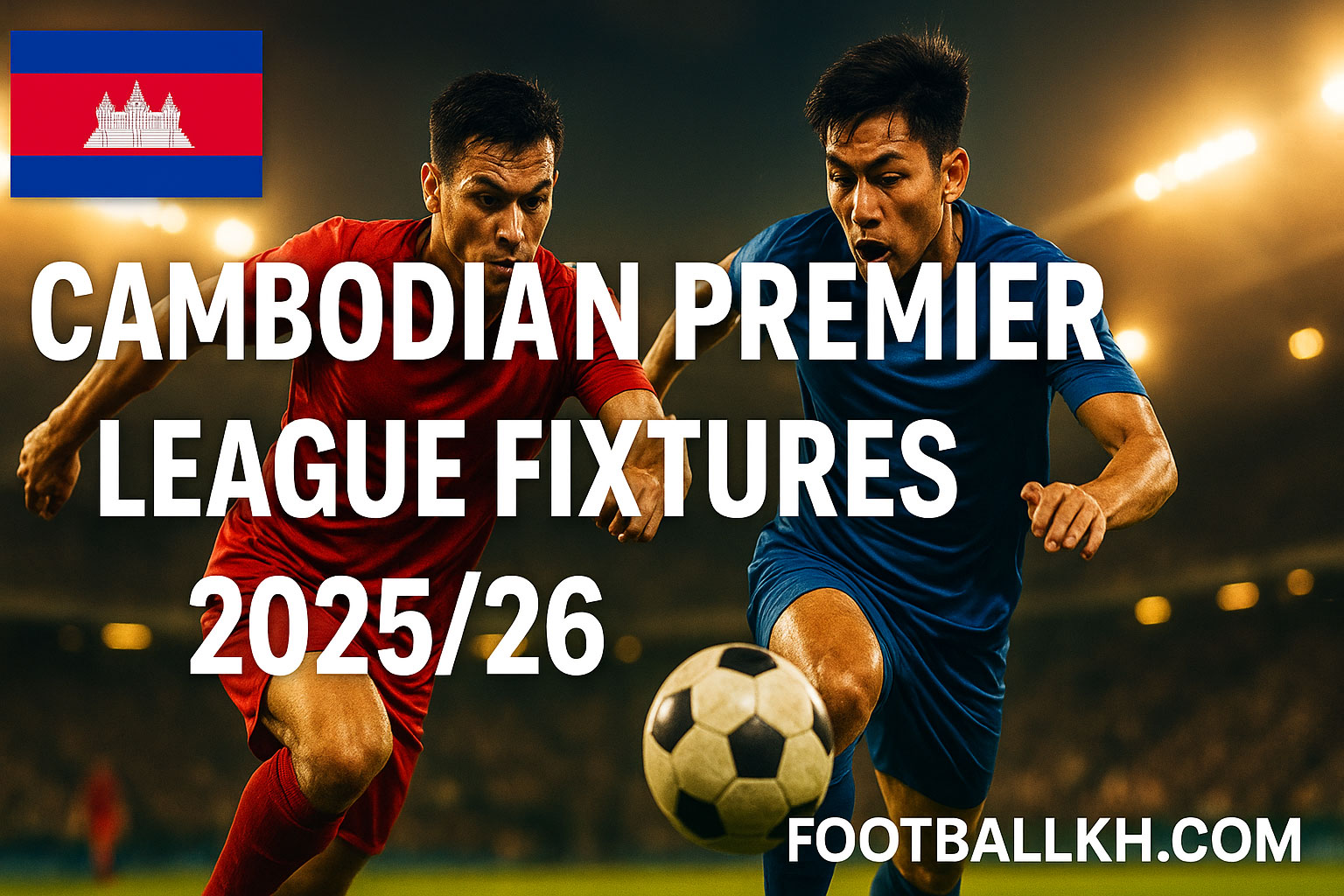 Cambodian Premier League Fixtures 2025/2026 🇰🇭⚽ (CPL Schedule, Live Scores & Match Dates)