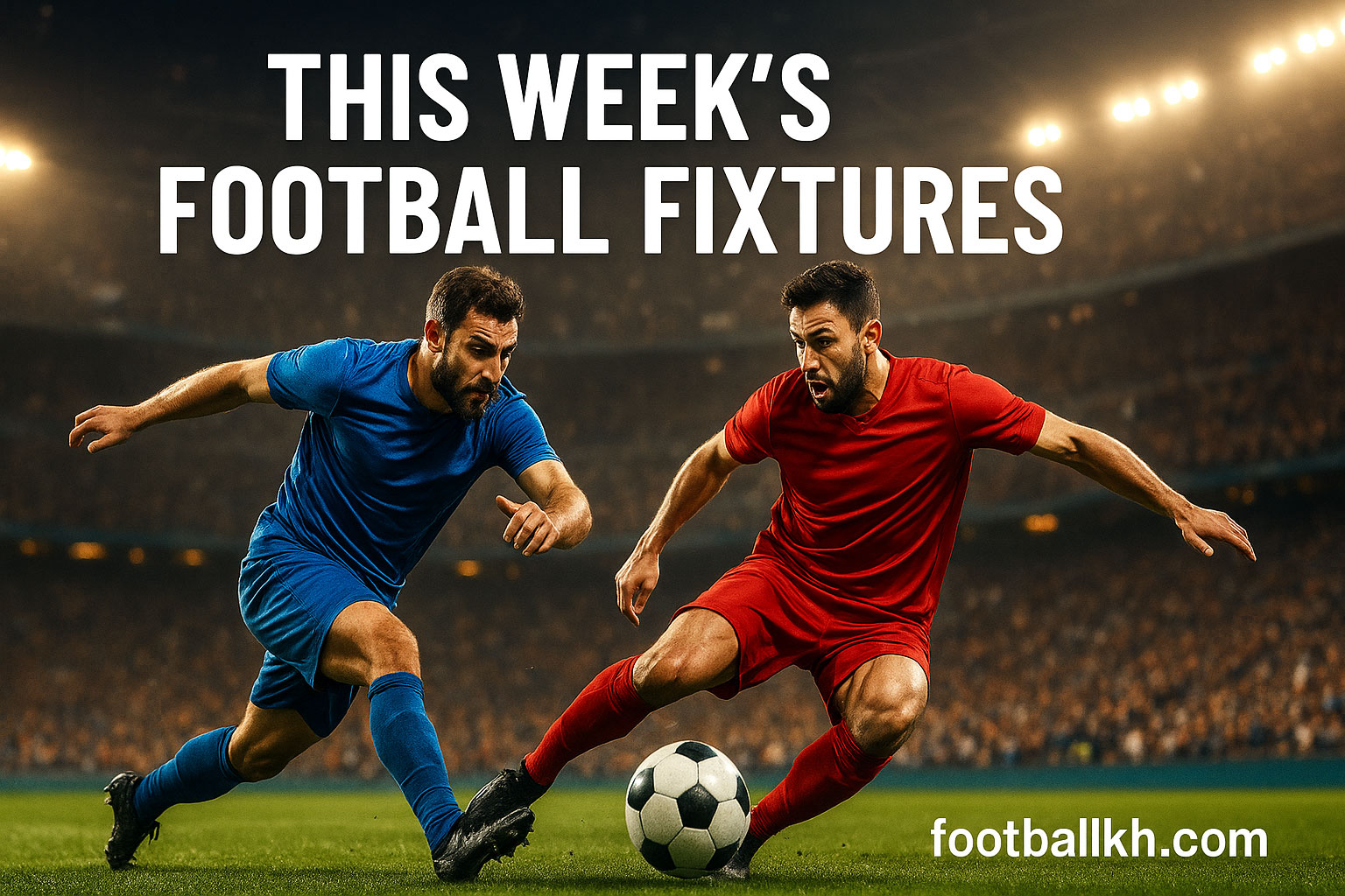 This Week Football Fixtures 🇰🇭⚽ (Updated)