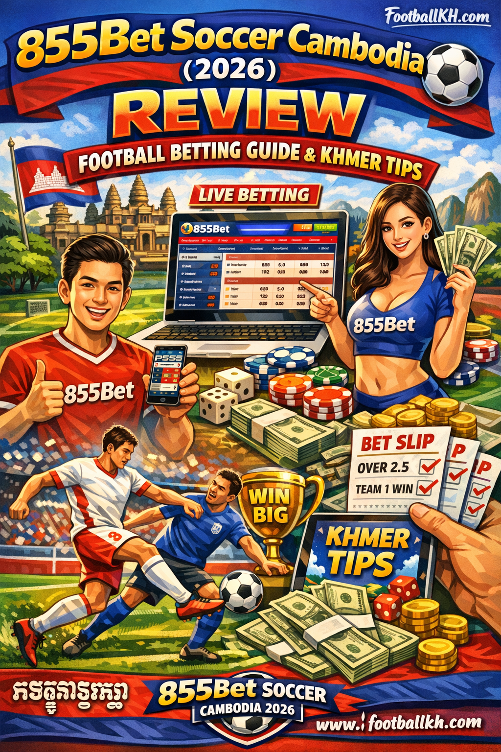 855Bet Soccer Cambodia (2026) ⚽ Football Betting Guide
