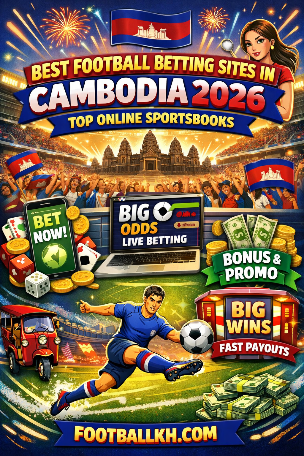 Best Football Betting Sites in Cambodia (2026)